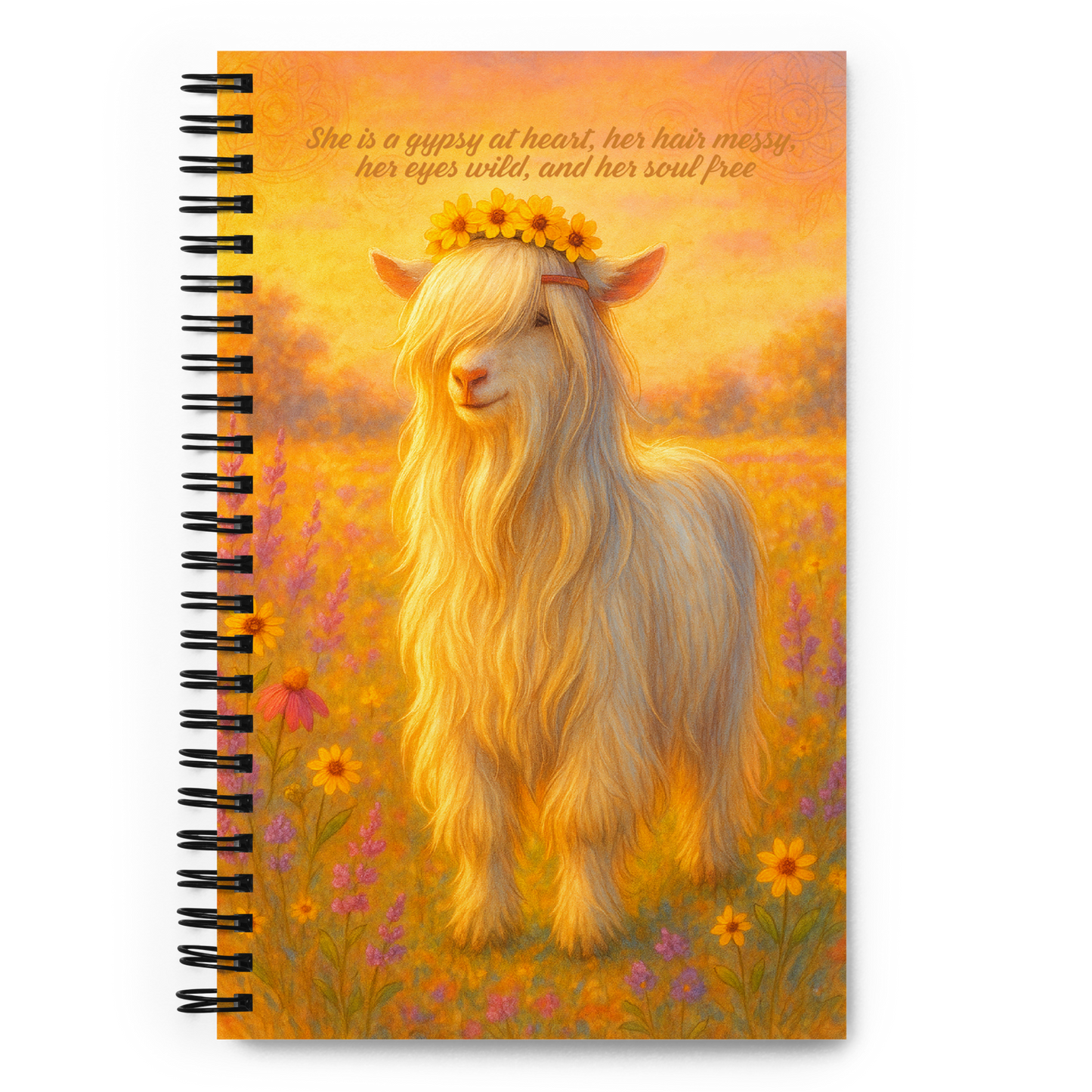Sunrise Meadow Moonchild — a young boho Heritage Mini Silky goat design at Goats Rock Ranch inspired by GRR Keziah a Mossberg AfterShock and GRR Kiss Me Targaryen Princess