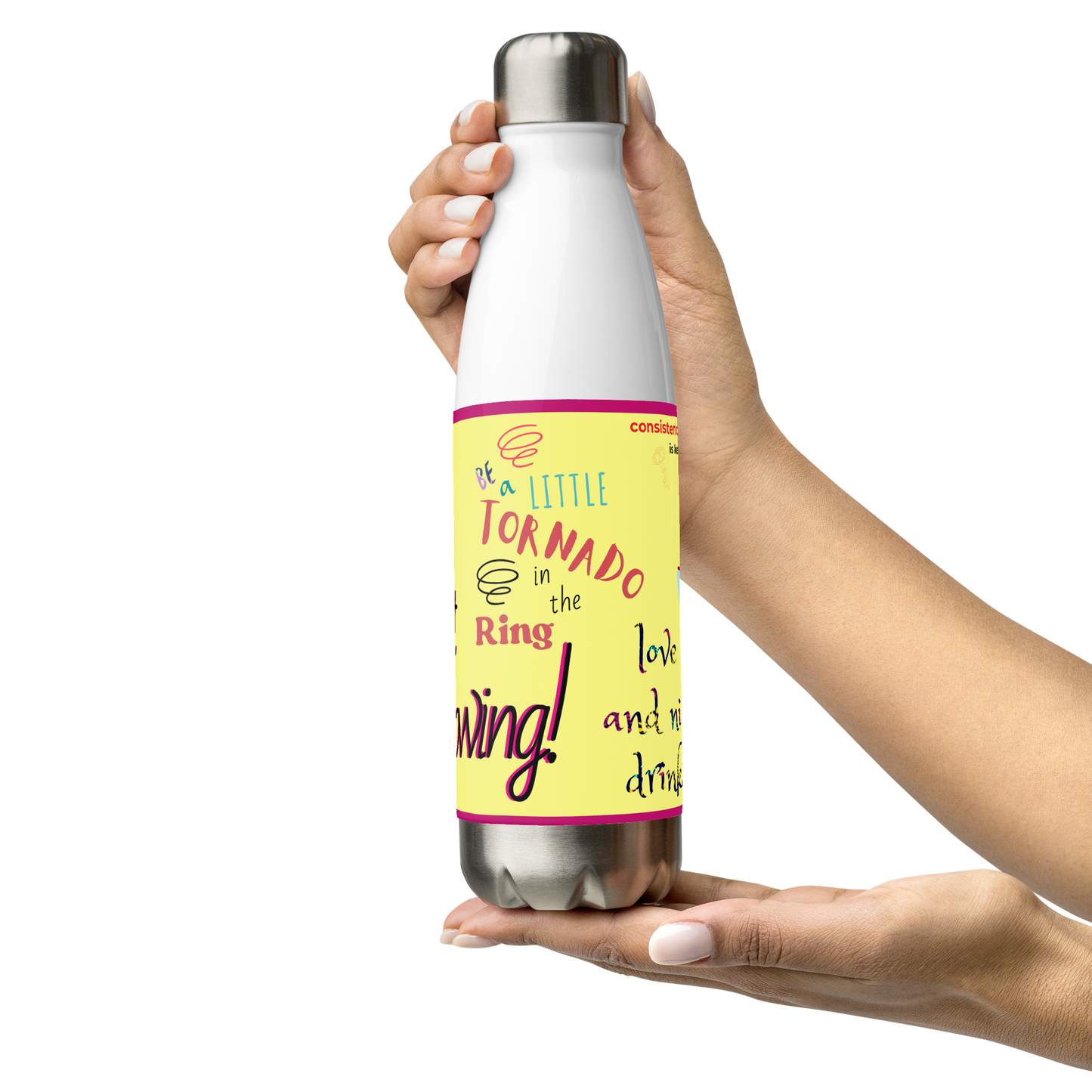 Goat Showing Stainless Steel Water Bottle