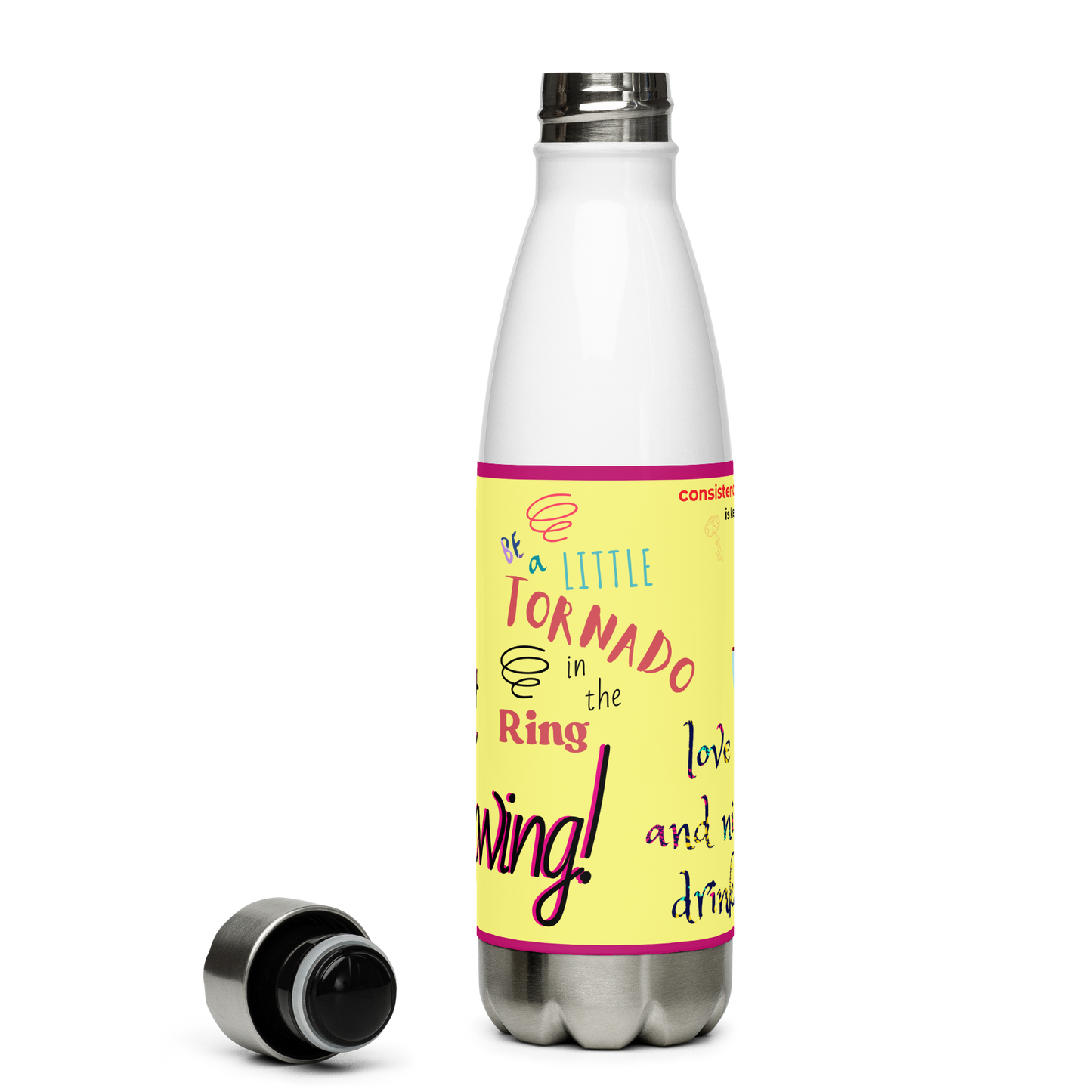 Goat Showing Stainless Steel Water Bottle