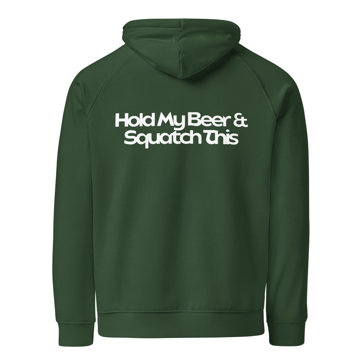 Squatchy Unisex ECO Raglan Hoodie