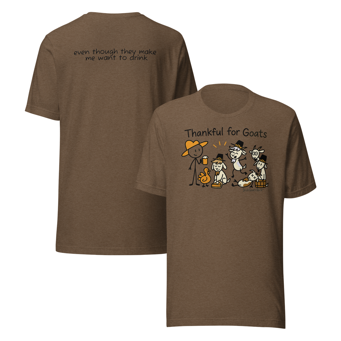 Stick Goats Rock™ — Drunkin’ Little Goats (Thanksgiving Edition)