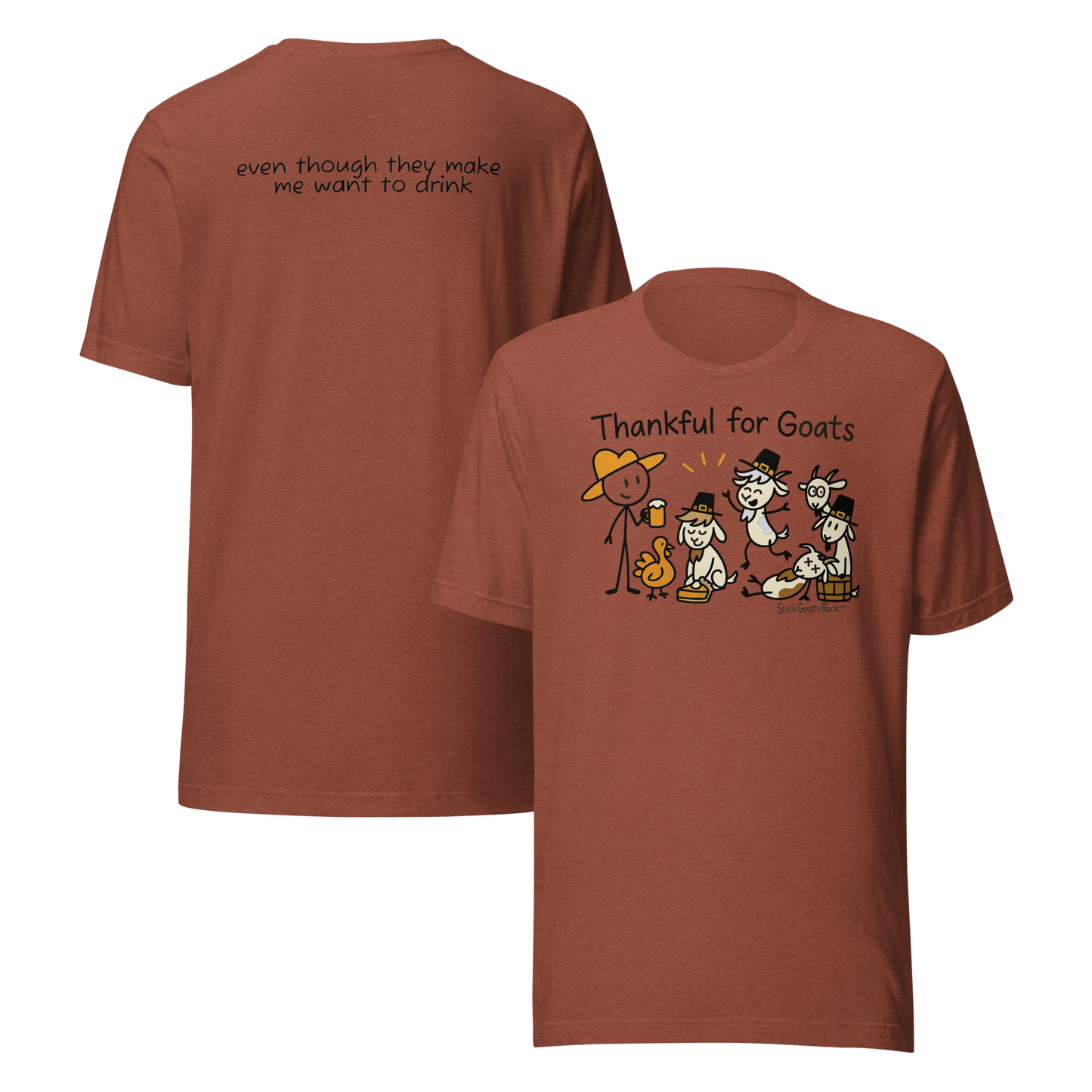 Stick Goats Rock™ — Drunkin’ Little Goats (Thanksgiving Edition)