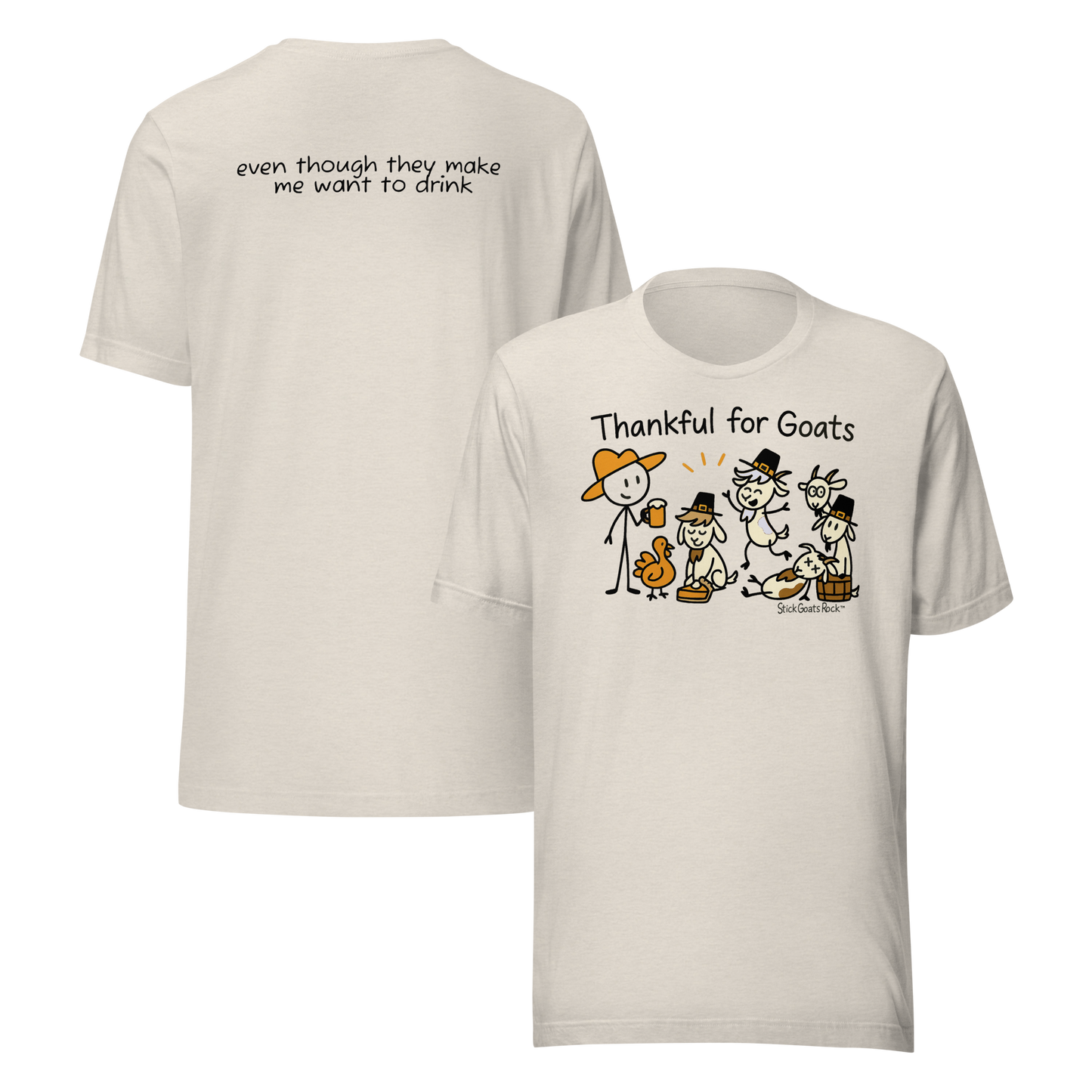 Stick Goats Rock™ — Drunkin’ Little Goats (Thanksgiving Edition)