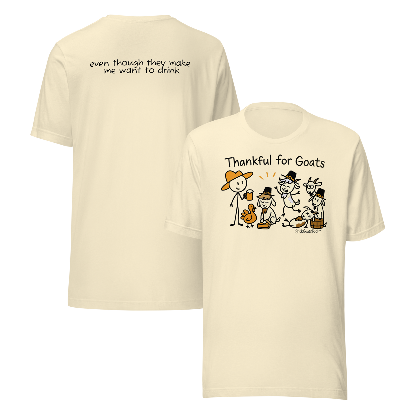 Stick Goats Rock™ — Drunkin’ Little Goats (Thanksgiving Edition)