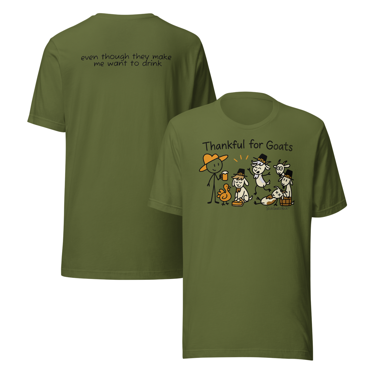 Stick Goats Rock™ — Drunkin’ Little Goats (Thanksgiving Edition)