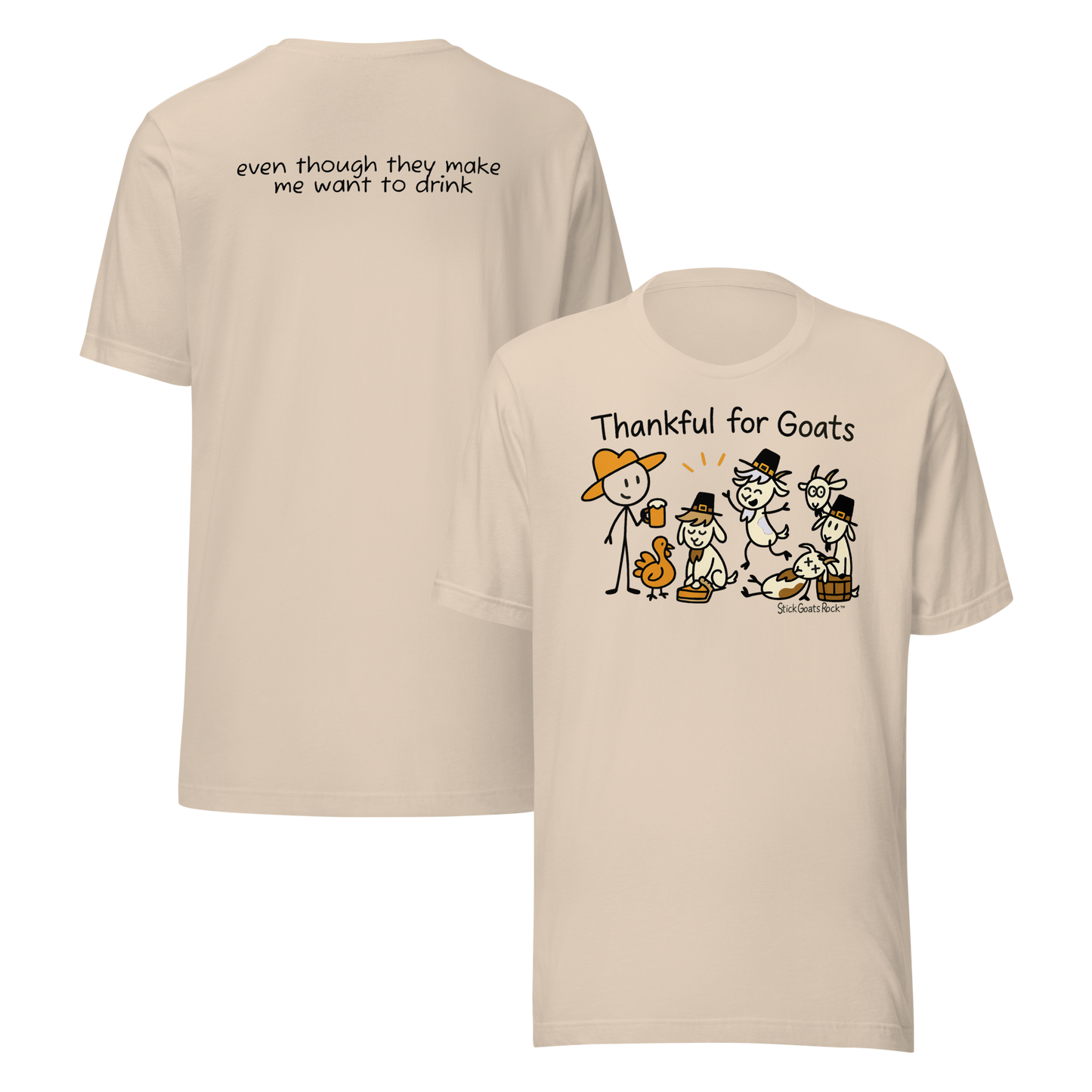 Stick Goats Rock™ — Drunkin’ Little Goats (Thanksgiving Edition)