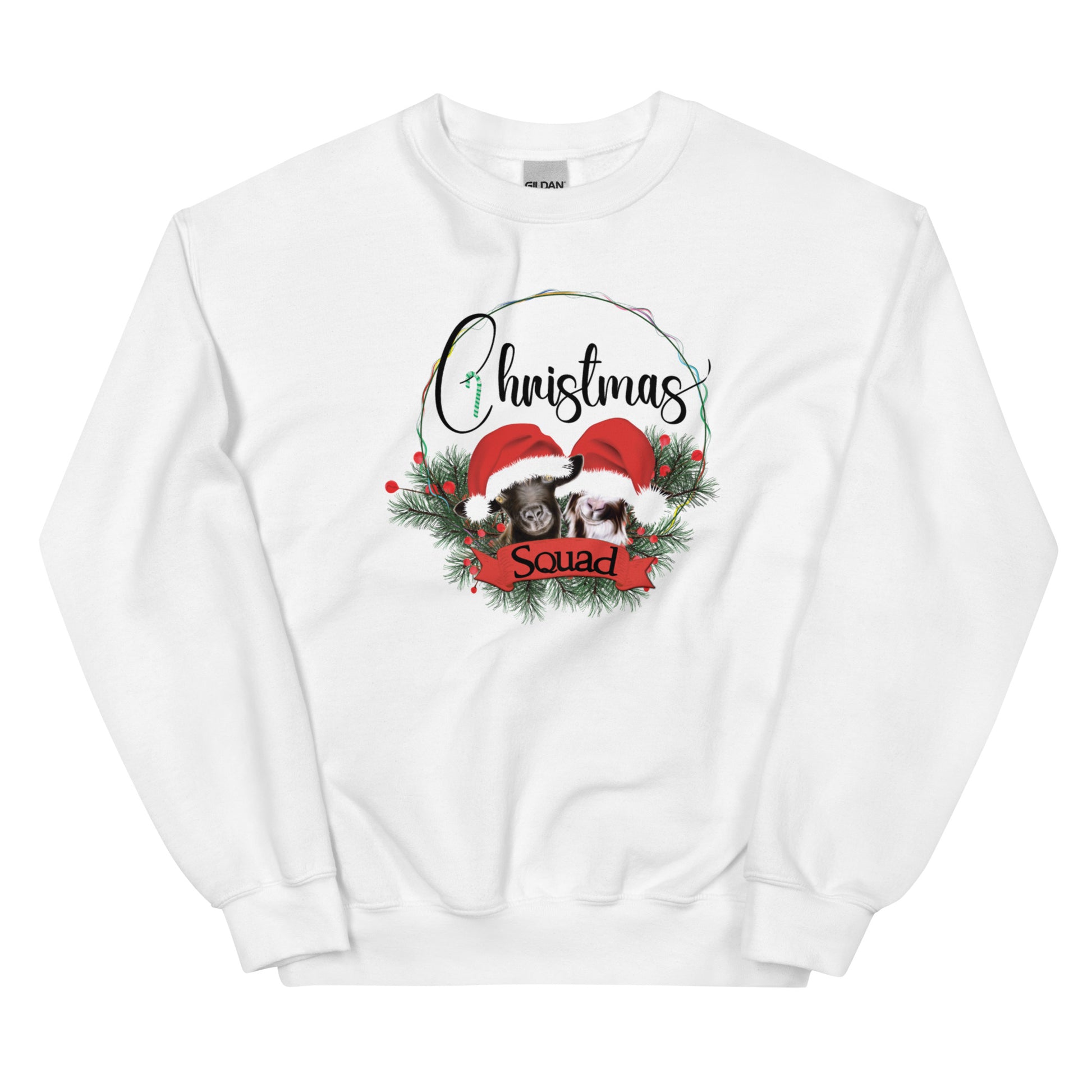 Christmas Squad Sweatshirt-Goats & Giggles