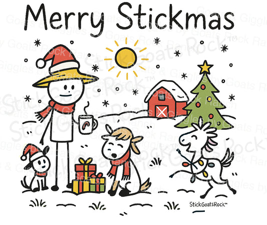 Stick Goats Rock™ — Merry Stickmas