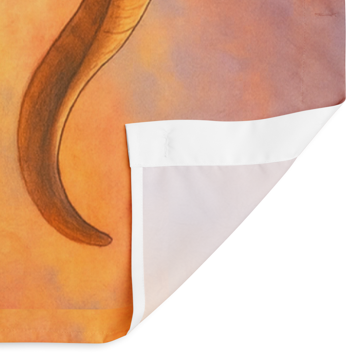 Sand Hills Peace Walker – Boho Heritage Mini Silky Goat Shower Curtain