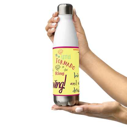 Goat Showing Stainless Steel Water Bottle