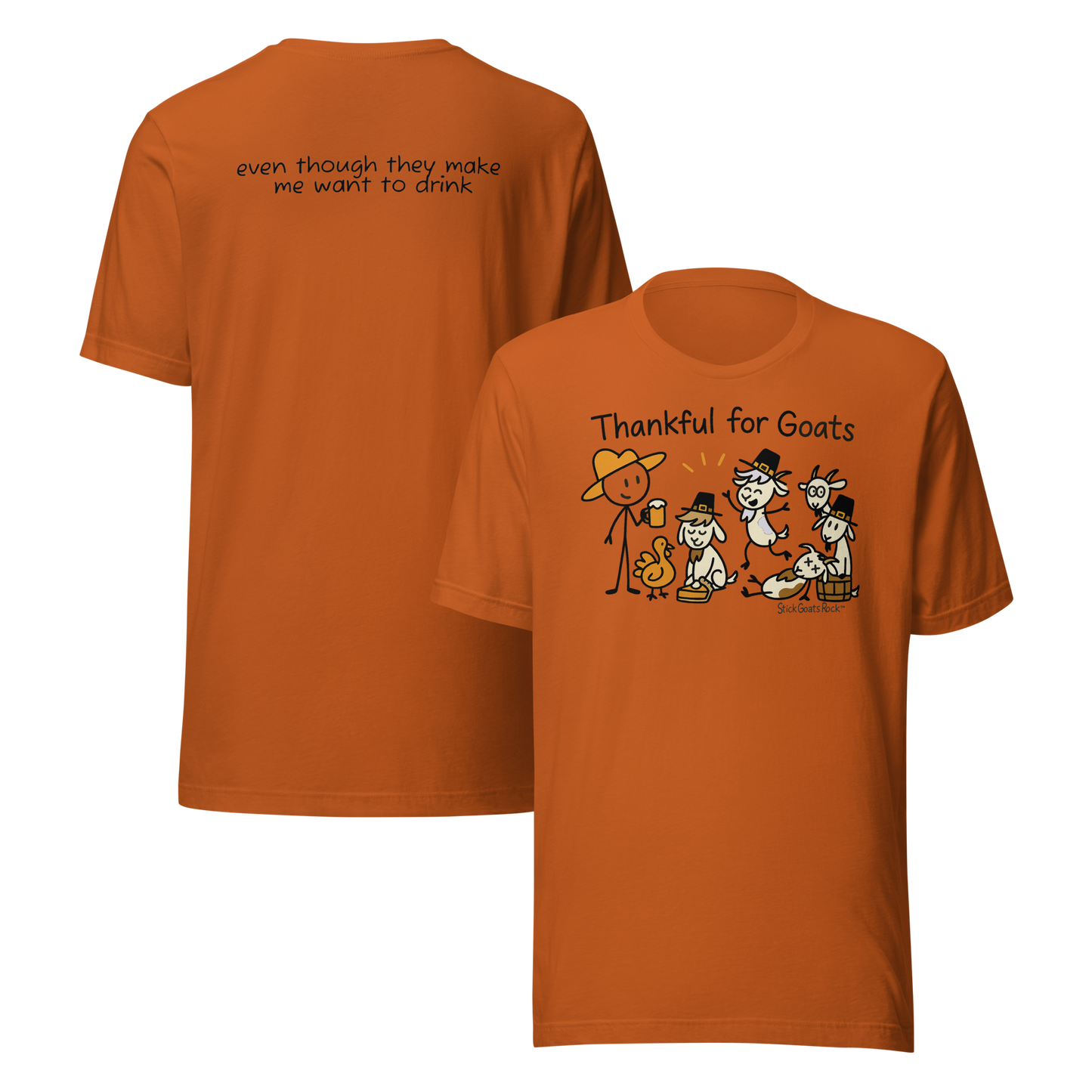 Stick Goats Rock™ — Drunkin’ Little Goats (Thanksgiving Edition) 
