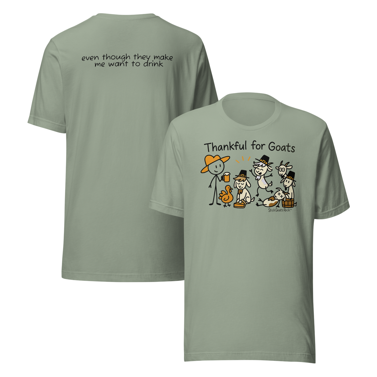 Stick Goats Rock™ — Drunkin’ Little Goats (Thanksgiving Edition) 