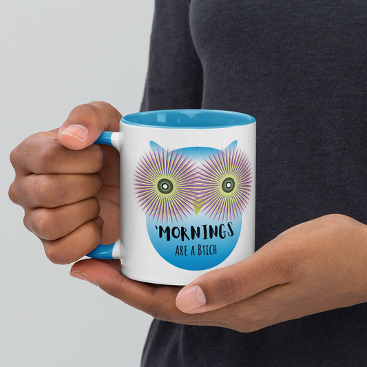 Hootie Mornings Colored & Printed Mug