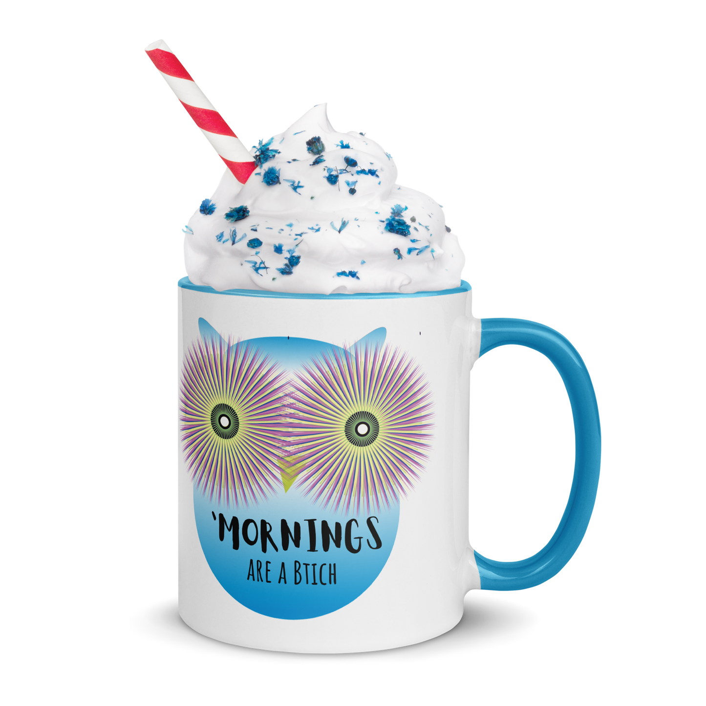 Hootie Mornings Colored & Printed Mug