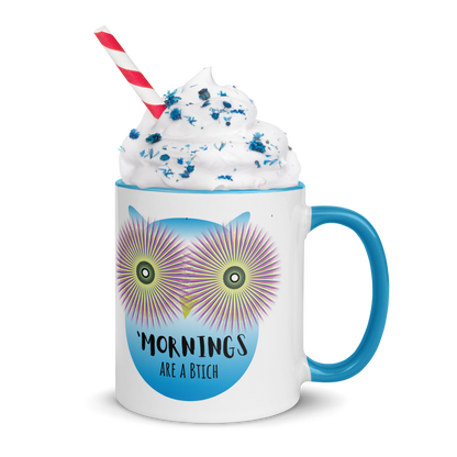 Hootie Mornings Colored & Printed Mug